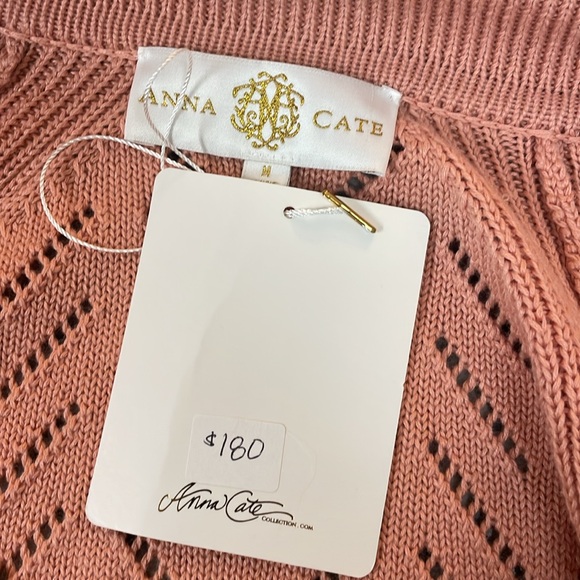 Women’s Anna Cate LS Sweater. Peach. Size Medium. NWT - Picture 8 of 8
